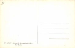 CPA Arles Abbaye de Montmajour XII S le Cloitre 