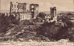 CPA Environs d'Arles Mont Major les Ruines de l'Abbaye 