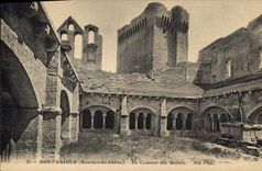 CPA Montmajour Bouches du Rhone le Couvent des Moines 
