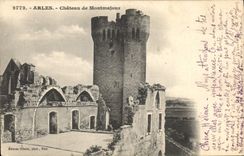 CPA Arles chateau de Montmajour 