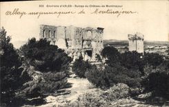 CPA Environs d'Arles Ruines du chateau de Montmajour 