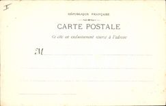 CPA Mont Major Interieur de la Chapelle de St Cesaire 