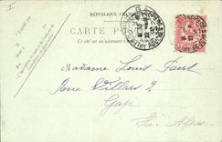 CPA Environs d'Arles Mont Major les Ruines de l'Abbaye 