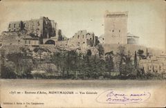 CPA Environs d'Arles Montmajour vue generale 