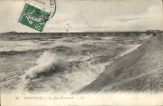 CPA Trouville la Jete Promenade 