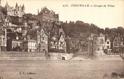CPA Trouville Groupe de Villas 