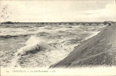 CPA Trouville la Jetee Promenade 