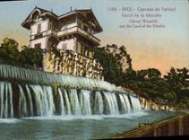 CPA Nice Cascade de Gairaut Canal de la Vesubie 