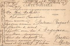 CPA Cannes le Phare et la Jette par un coup de Mer 