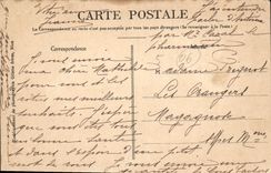 CPA Cannes vue prise entre les Rochers 