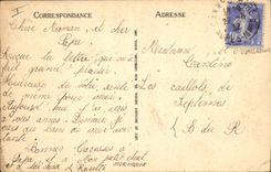 CPA Cannes Coucher de Soleil 