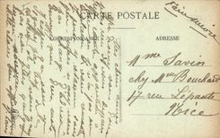 CPA Cannes Coucher de Soleil sur l'Esterel 