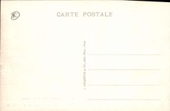 CPA Col de Braus A M route de Nice en Italie 