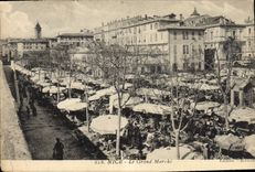 CPA Nice le Grand Marche 