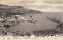 CPA Nice l'entree du Port 