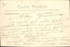 CPA Paris Inonde Cliche 28 Janvier 1910 Aspect de la Rue de Lille 