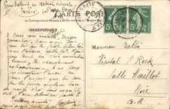 CPA Collection Artistique Chaine des Alpes excursion aux environs de Peira Cava A M 