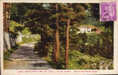 CPA Peira Cava A M Sentier des Pierres Plates 