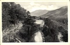 CPA Peira Cava A M les Lacets de la Route du Col de l'Orme 