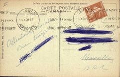 CPA Coucher de Soleil sur l'Esterel 