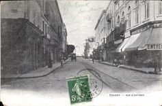 CPA Cannes rue d'Antibes 