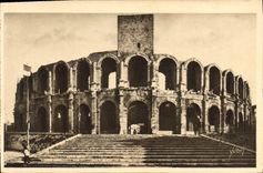 CPA Arles Bouches du Rhone les Arenes 