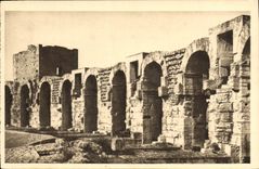 CPA Arles Bouches du Rhone les Arenes detail 
