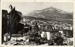 CPA Chambery Savoie vue generale et le Nivolet 