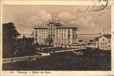 CPA Thonon hotel du Parc 