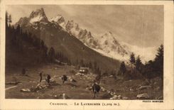 CPA Chamonix le Lavencher 
