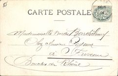 CPA Chaine du Mont Blanc vue prise du Saleve 