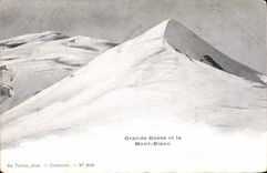CPA Grande Bosse et le Mont Blanc 