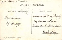 CPA La Mer de Glace Chamonix 