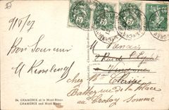 CPA Chamonix et le Mont Blanc 