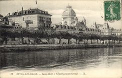 CPA Evian les Bains Savoy hotel et l'Etablissement Thermal 