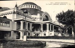 CPA Evian les Bains le Casino Hebrard Architecte 