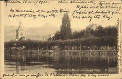 CPA Evian les Bains et le Royal hotel 