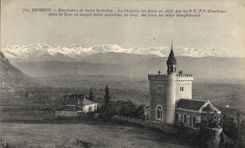CPA Chignin Sanctuaire de Saint Anthelme la chapelle fut elevee en 1878 par les RRPP Chartreux 