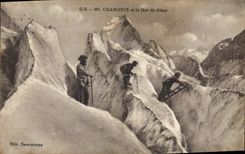 CPA Chamonix et la Mer de Glace 