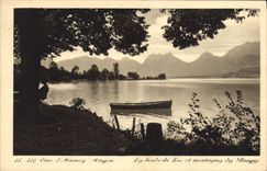 CPA Env d'Annecy Angon les Bords du Lac et montagnes des Bauges 