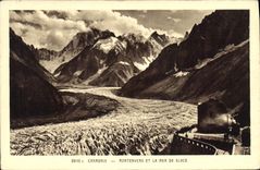 CPA Chamonix Montenvers et la Mer de Glace 