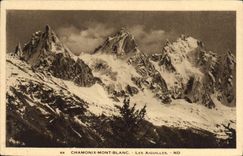 CPA Chamonix Mont Blanc les Aiguilles 
