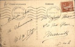 CPA Chamonix Mont Blanc Passage d'Une Crevasse sous les Grands Mulets Alpinisme