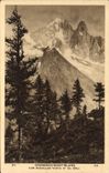 CPA Chamonix Mont Blanc les Aiguilles verte et du Dru 