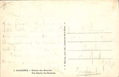 CPA Chamonix Glacier des Bossons 