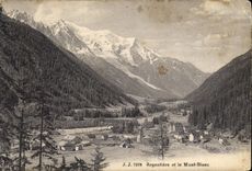 CPA Argentiere et le Mont Blanc 