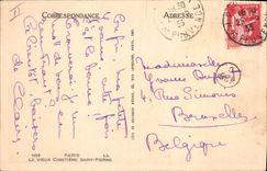 CPA Paris Le Vieux Cimetiere Saint Puerre 