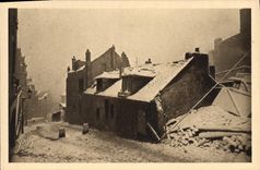 CPA Paris en Flanant Montmartre sous la Neige Maison de Mimi Pinson 