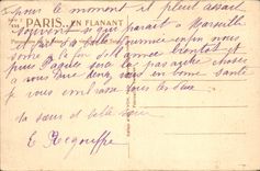 CPA Paris en Flanant Perspective sur la Seine