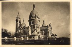 CPA Paris en Flanant Ensemble de la Basilique du Sacre Coeur 